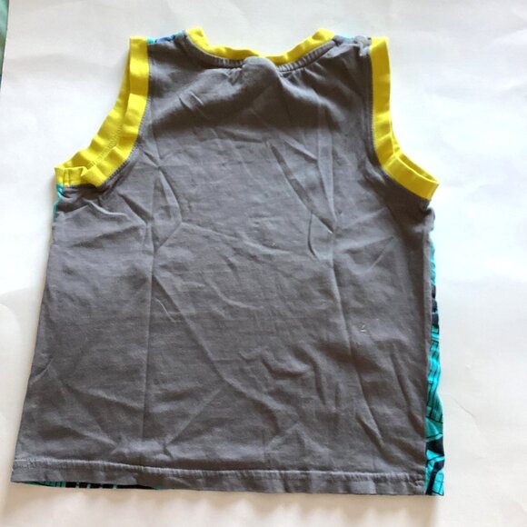 Kids Batman Sleeveless Cotton Graphic T-Shirt 6 year Old Boy - Picture 2 of 4